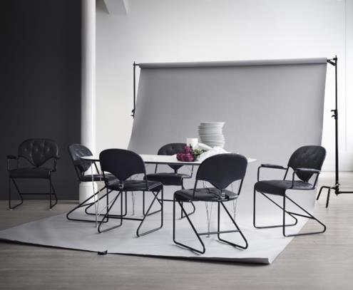 Sillón Sam negro naturale schwartz