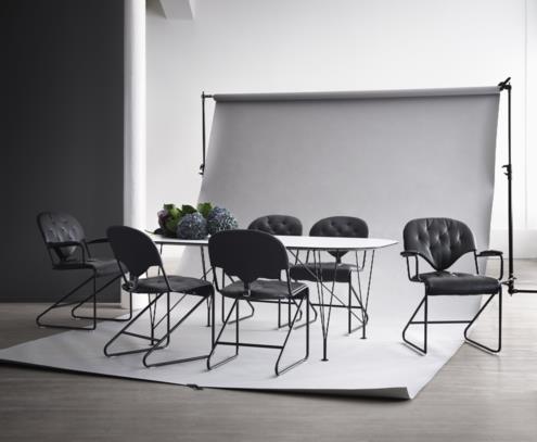 Sillón Sam negro naturale schwartz