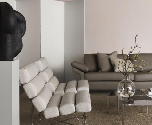 Silla Spider cromada ruskin 10 quill