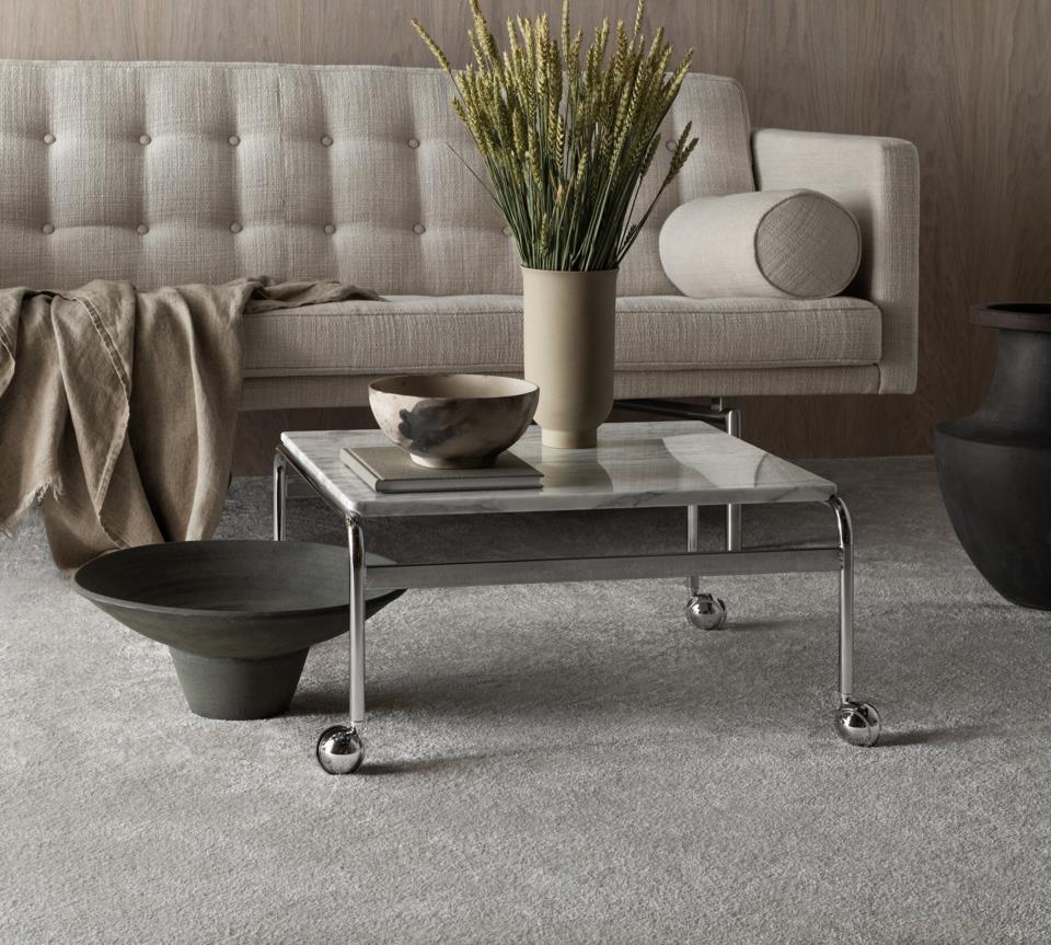 Mesa Karin mármol blanco Carrara