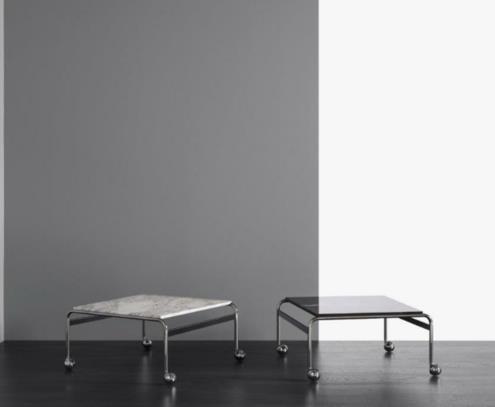 Mesa Karin mármol blanco Carrara